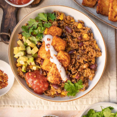 Mexican Baked Tofu Quinoa Bowl (Meal Prep) - Vegan Punks