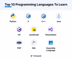 Top 10 Programming Languages To Learn for 2024