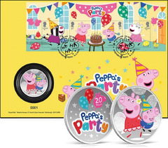 Peppa Pig (Peppa Pig Medal Cover Peppa's Party)