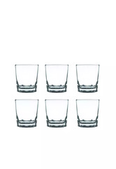 Buy Union Glass Premium Clear Glass Rock Glass Water, Juice, Soda ...