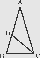 Transparent Isosceles Triangle Abc