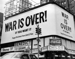 15 December 1969: John Lennon and Yoko Ono's 'War Is Over' ...