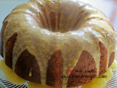 Five Flavor Sour Cream Pound Cake