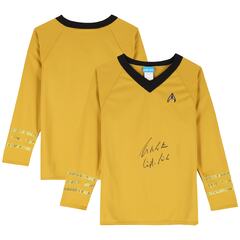 William Shatner (William Shatner Signed Star Trek Captain Kirk Costume Shirt JSA)