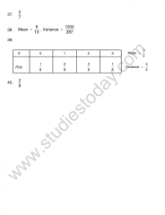 CBSE Class 12 Mathematics Probability Worksheet Set A