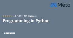 Programming in Python - Coursera