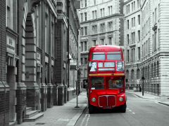 AG Design FTNM-2614 vliesová Fototapeta London Bus Rozměry 160 x 110 cm (London Bus)