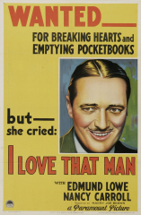 I Love That Man (1933) Movie