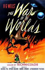 1953 Science Fiction Horror The War of the Worlds Movie