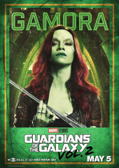 Guardians of the Galaxy Vol 2 Movie Gamora Zoe Saldana