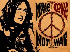 John Lennon Make Love not war Version N