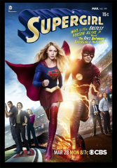 Melissa Benoist Supergirl V the Flash Season 1 CBS TV