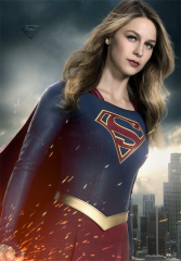 Melissa Benoist Supergirl CBS TV Family