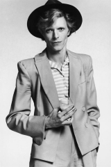 British Rock Singer Actor David Bowie Abstract