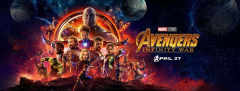 Avengers Infinity War Movie Marvel Comics Banner Film