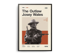 The Outlaw Josey Wales Movie , Retro Movie , Midcentury ...