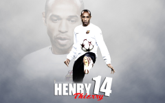 Sports Thierry Henry Soccer Player FC Barcelona