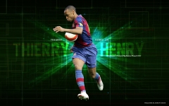 Sports Thierry Henry Soccer Player FC Barcelona