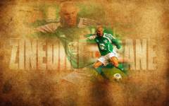 Sports Zinedine Zidane Soccer Player French