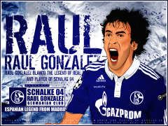 Sports Raúl González Blanco Soccer Player FC Schalke 04