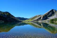 Earth Reflection Nature Lake Spain Asturias Landscape