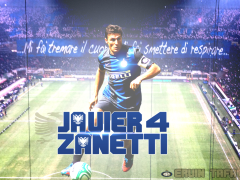 Sports Javier Zanetti Soccer Player Inter Milan