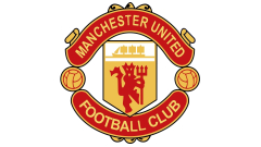 Sports Manchester United F.C. Soccer Club Red Devils Logo Crest Emblem