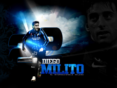 Sports Diego Milito Soccer Player Inter Milan