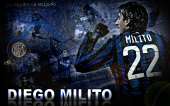 Sports Diego Milito Soccer Player Inter Milan