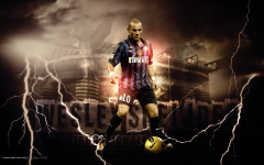 Sports Wesley Sneijder Soccer Player Inter Milan