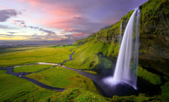 Earth Seljalandsfoss Waterfalls