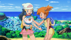 Anime Pokémon Dawn Misty Piplup