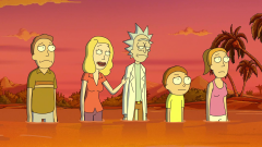 TV Show Rick and Morty Rick Sanchez Morty Smith Summer Smith Jerry Smith Beth Smith