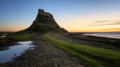 Man Made Lindisfarne Castle Castles United Kingdom