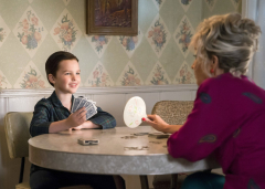 TV Show Young Sheldon Iain Armitage Sheldon Cooper Annie Potts Constance Tucker